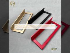 Aluminum Alloy Wine Rack Under Cabinet Mounted Bottle Wine Racks Metal Wall Mounted