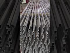 View 80x80 40x40 Aluminum Cabinet Frame Extrusions Wardrobe Profile Handle Demo