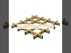 Wholesale Roof Decoration Beam Baffle Aluminum TU-Shaped Ceiling for Office