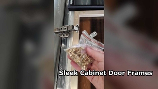Aluminum Glass Door Frame for Cabinets