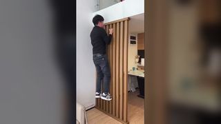 Profil de poignée de bord d'armoire en aluminium brossé moderne