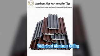 Aluminum Baffle Ceiling Fireproof Waterproof